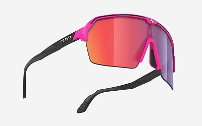 Превью  Велоочки RUDY PROJECT Spinshield Air Pink Fluo Matte, Линзы: Multilaser Red (SP843890-0001)